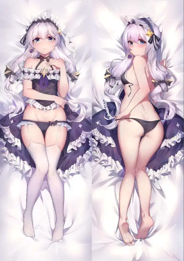 Cirno's Store-funda de almohada con personajes de anime, funda de almohada Original de benghuai xueyuan, theresa apocalypse impact Dakimakura-1