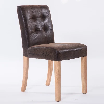 Gilt PU nature wood Модный Массив дерева, ткань, западные обеденные стулья, гостиничные стулья для кафе, простые моющиеся тканевые стулья - Цвет: Gilt PU nature wood