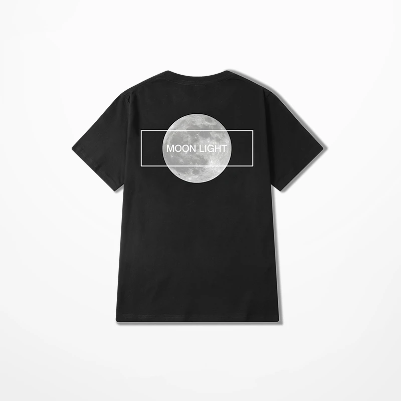 2018 new summer men t shirt cotton Harajuku printing hip hop Solid color short sleeved Leisure loose tshirt streetwear | Мужская одежда