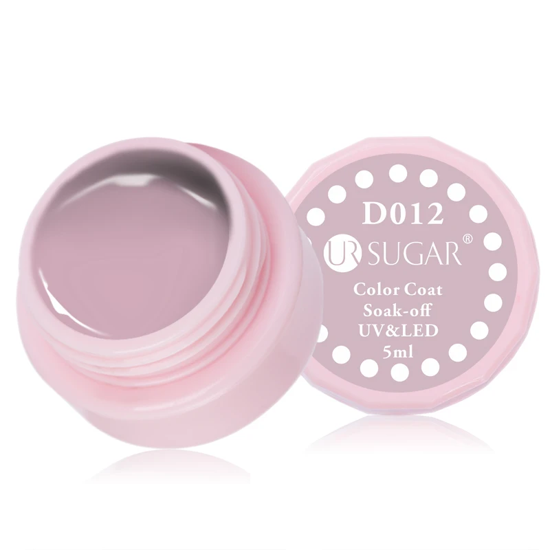 D012 Ur Sugar 5 мл УФ-Гель-лак для ногтей Набор серых и красных цветов УФ-светодиодный лак для украшения ногтей маникюрный лак - Цвет: D012
