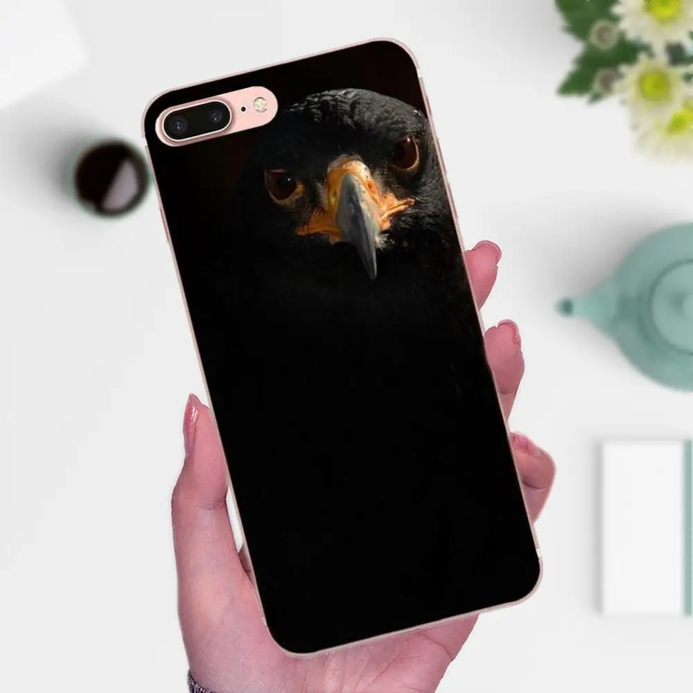 Черный орел летают небо Красочные Модные для Galaxy J1 J2 J3 J330 J4 J5 J6 J7 J730 J8 2015 2016 2017 2018 mini
