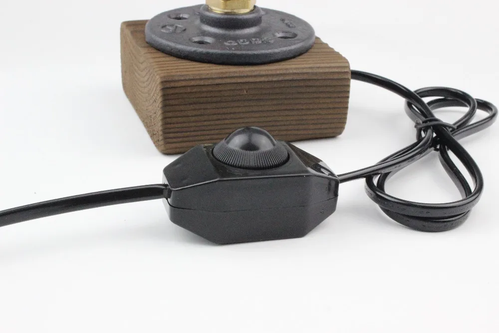 2 Шт./лот Настольная Лампа Диммер Линии С Адекватными Плоский Штекер Вилку Шнура