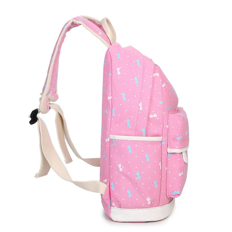 Printing Children Backpacks For Teenagers Girls Lightweight Waterproof School Bags Child Orthopedics Schoolbags 3pcs/set