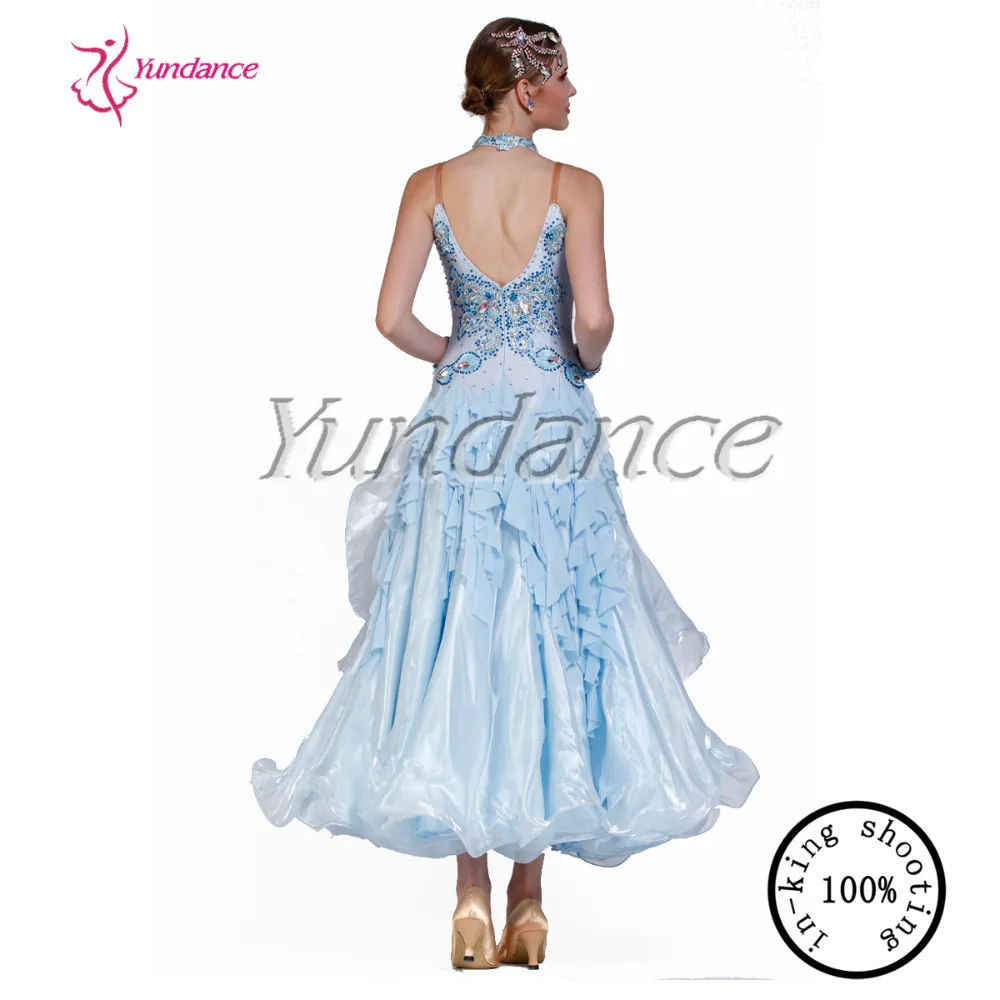 

B-13207 Hot sale stage dance ballroom contest dance dress for ladies