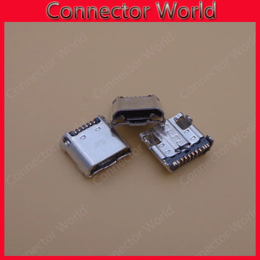 Разъем для ПК 10 100 шт./лот разъем зарядки телефона Micro USB Samsung Galaxy Tab 3 1 P5210|phone