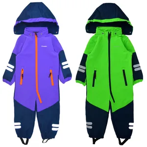 Мягкий детский комбинезон, комбинезон для мальчиков и девочек, тонкий теплый комбинезон с ножками