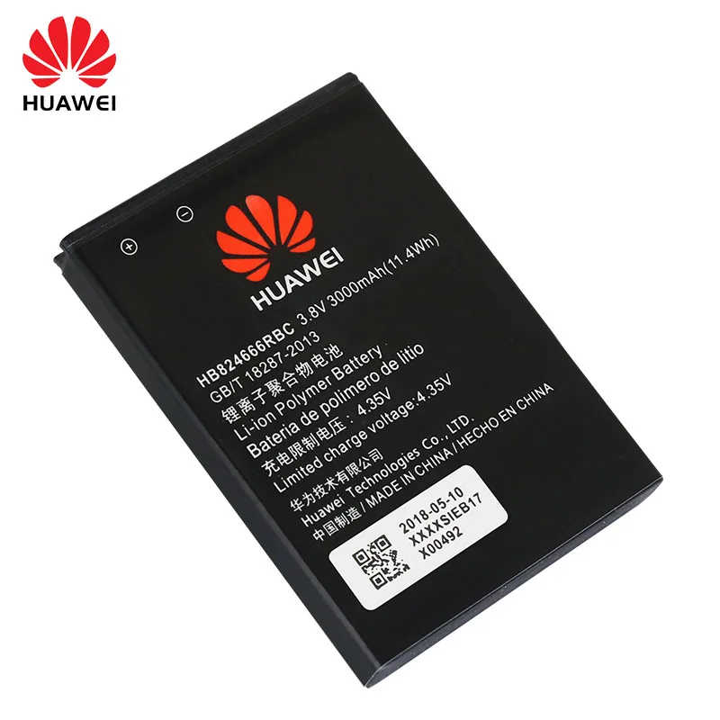 100% Оригинальный аккумулятор Huawei для E5577 Ebs 937 WIFI роутер 3000mAh HB824666RBC сменный