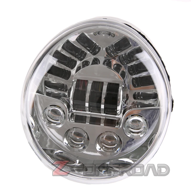 Новый мотоцикл LED Halo Кольцо DRL фары с углом глаза дневным ходовым светом для V