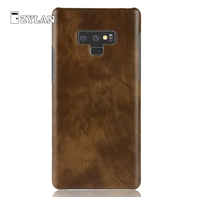 ZYLAN High Quality Hard Plastic &amp PU Leather Back Case Cover for Samsung Galaxy S9 Plus S10 Lite Note9 Note 9 | Мобильные