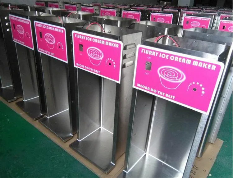 

Factory supply commercial 350w mcflurry machine ice cream flurry maker milk shake mixer