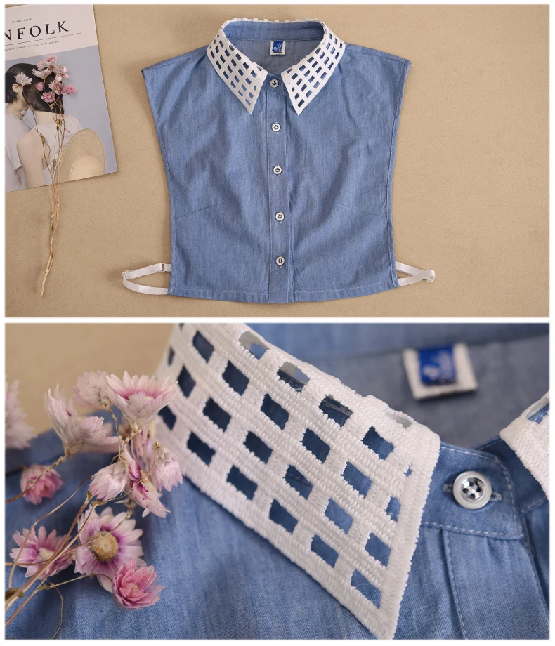 Aya Border Flower Collateral Female Buddha saving collar New Articles Healthy Rubbing Budding Clothing accessories |