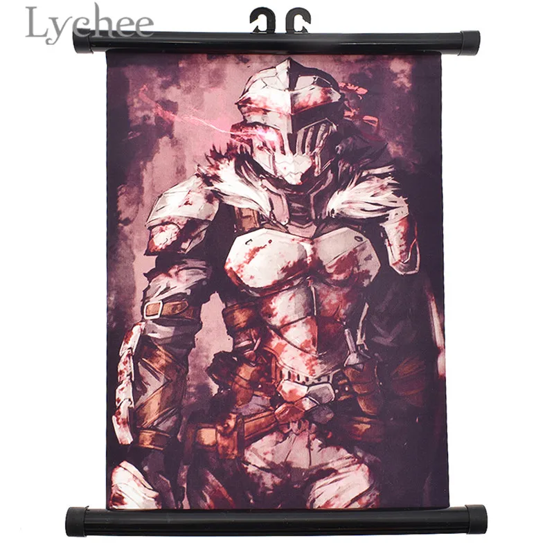 Личи жизнь аниме Goblin Slayer прокрутка постер Мультяшные персонажи настенная