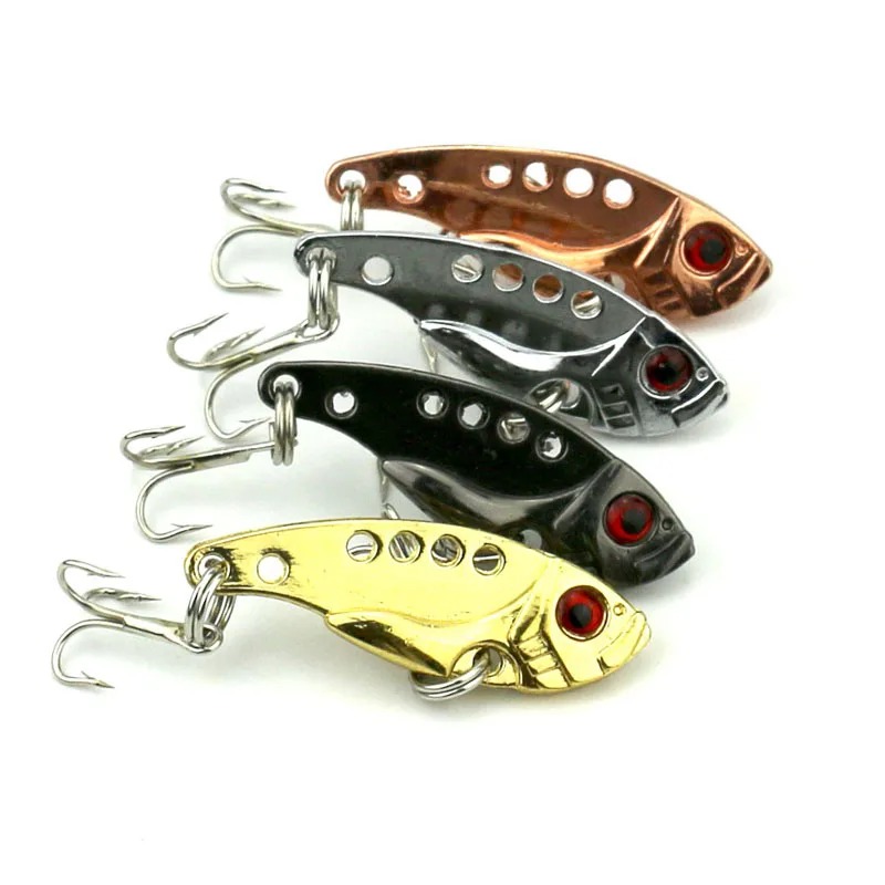 

800pcs 3.5cm 3.2g hard metal vib fishing lures bass wobbler pike carp trout perch catfish fishing baits pesca fishing tackles