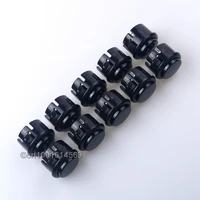 10pcslot 30mm round arcade push button with plastic switch replace sanwa obsf 30 obsn 30 obsc 30 push button jamma 2 black