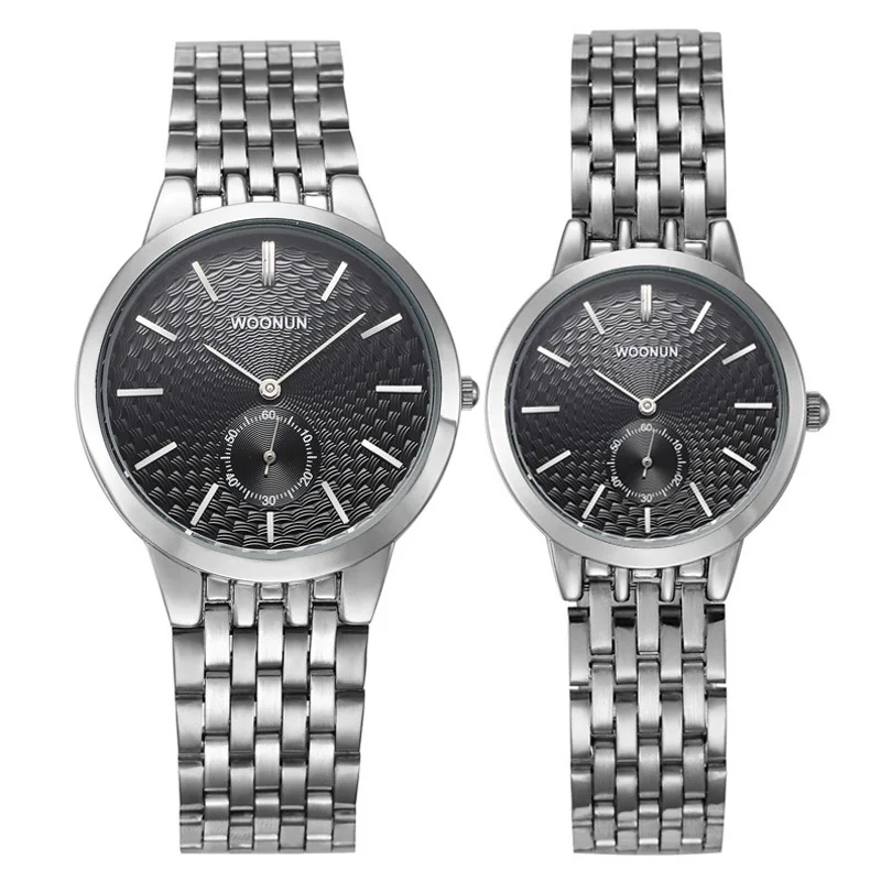 Мужские и женские ультратонкие кварцевые часы из нержавеющей стали|watch best|watch