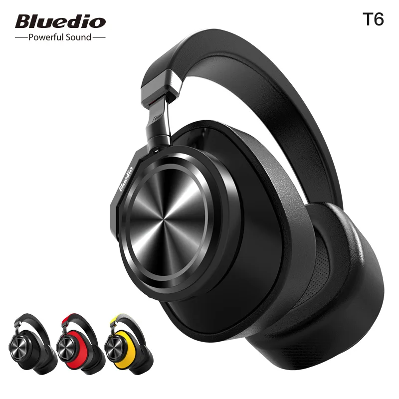 Bluedio T6 активные наушники с шумоподавлением Беспроводная bluetooth гарнитура