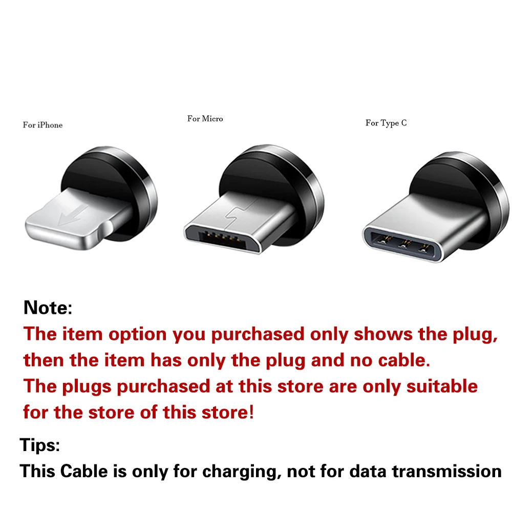 Магнитный USB C кабель для huawei type зарядное устройство IPhone 8 Pin Xiaomi Micro зарядки
