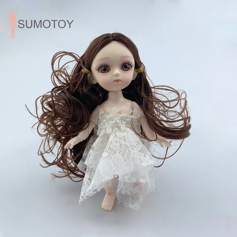 Ручная работа 1/12 bjd кукла игрушка оригинальные девушки принцесса куклы 14 шарнир Bjd кукла игрушка прекрасные дети Рождественский подарок детские игрушки для девочек