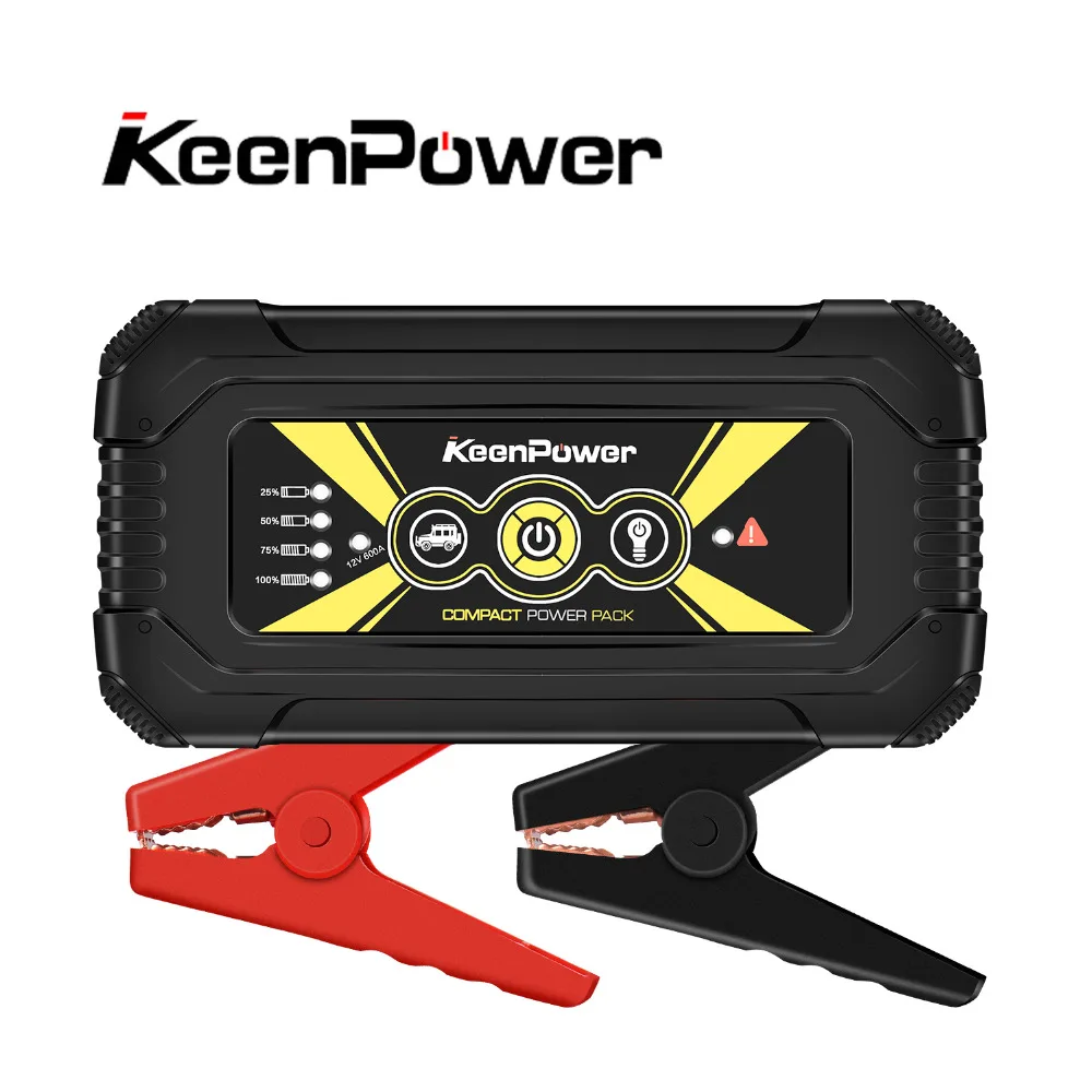 Keen power bank 12 В в 600A/900A Универсальный автомобильный аккумулятор бустер Buster