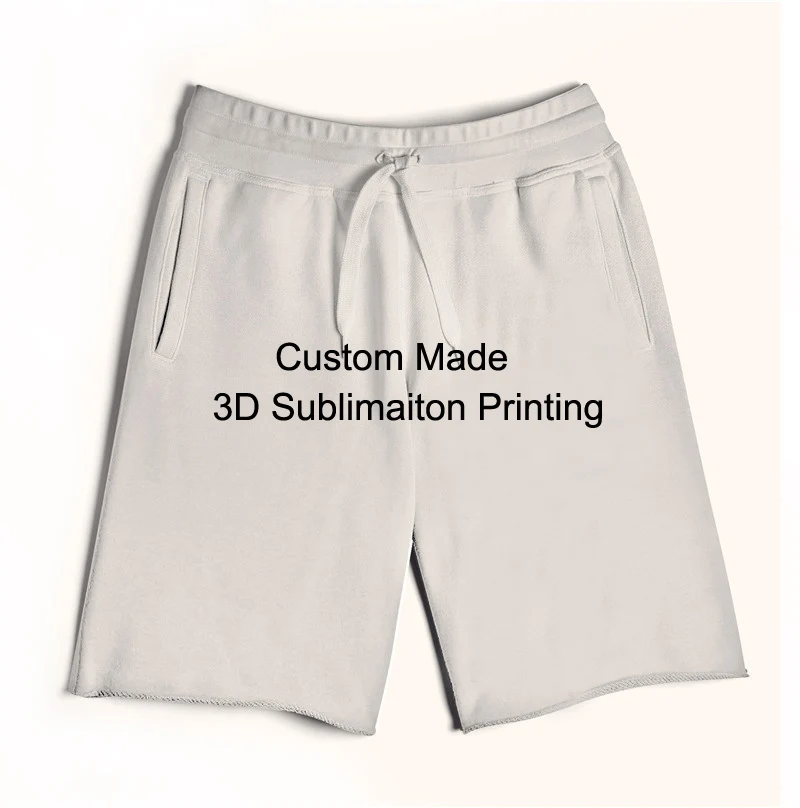 

REAL AMERICAN US SIZE Custom Create your own 3D Sublimation Print Fifth & Seventh sports Shorts with String