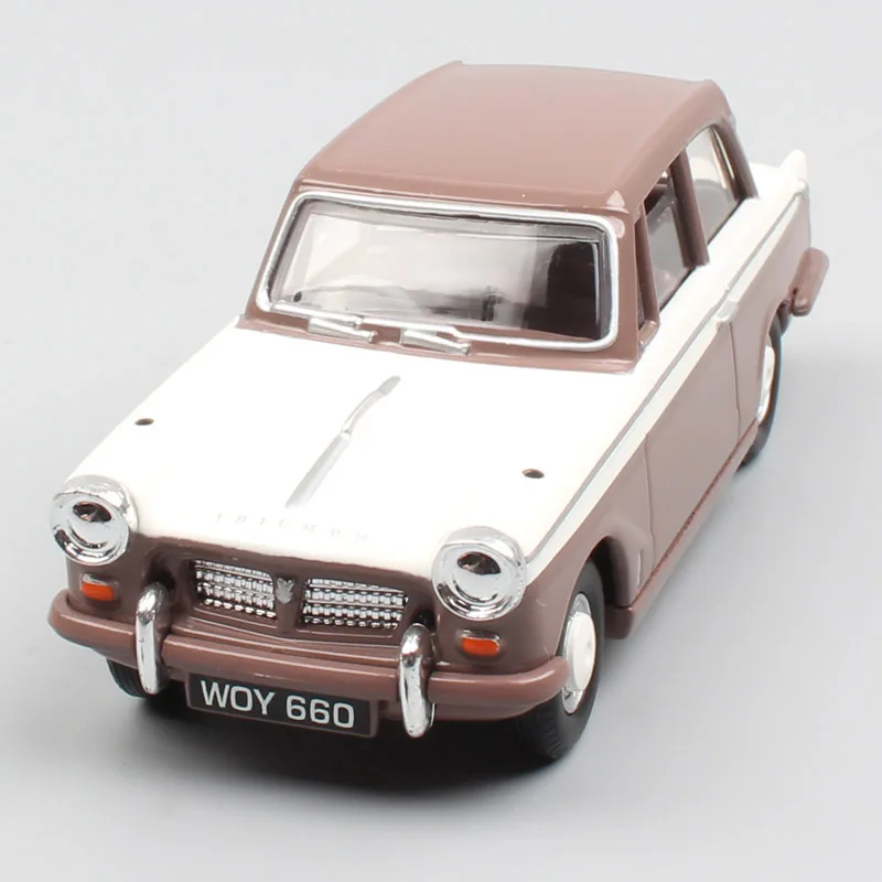 1:43 Масштаб корги Авангард Винтаж Triumph Herald 948 салон 1200 автомобили 50th литья под давлением игрушечные модели автомобилей миниатюры для детей