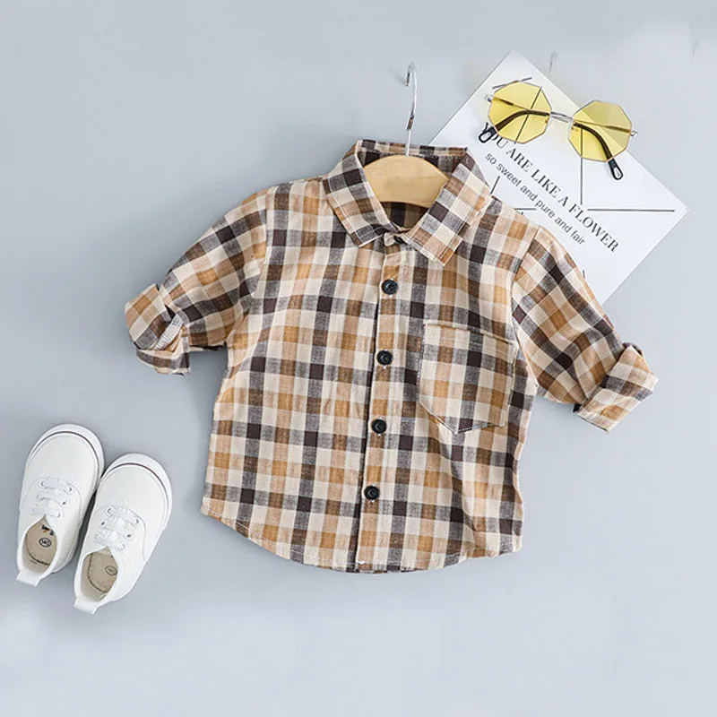 Toddler Clothing Plaid Baby Overalls Clothes Set Newest Spring Suspender Pants Outfit Suit 1 2 3 4 Years |