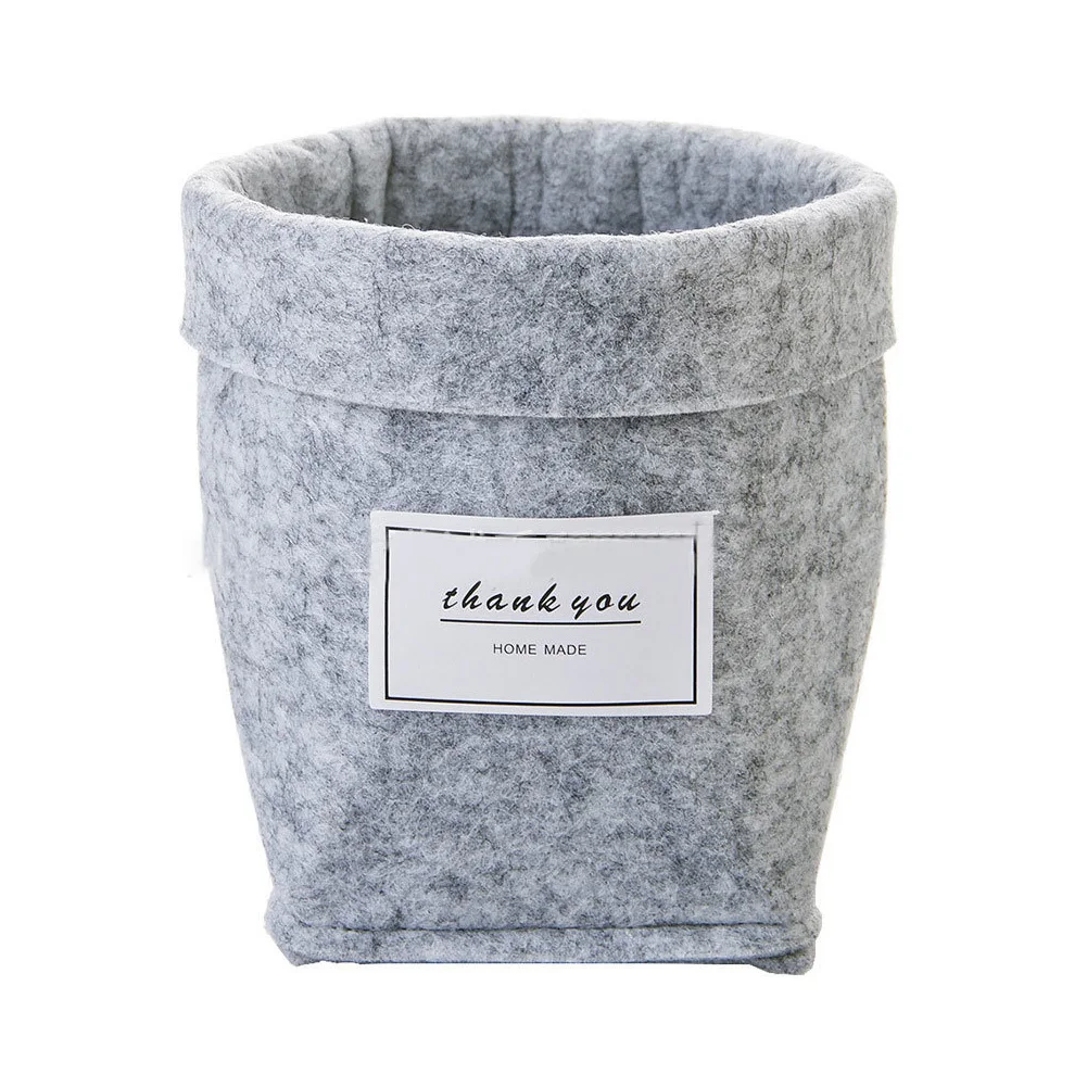 Desktop Plants Home Decorations Grow Bag Garden Supplies Felt Fleshy Thicken Flower Basket Vintage | Дом и сад