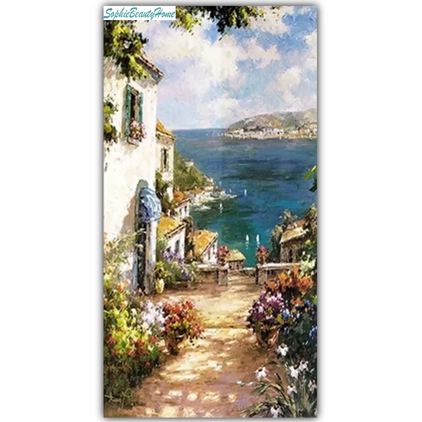 Картина для алмазной вышивки 5D сделай сам вышивка крестиком мозаика с природным