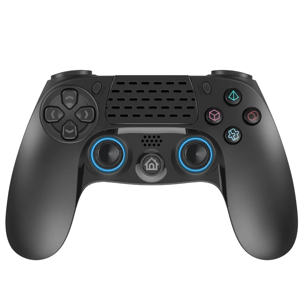 Беспроводной контроллер PS4 Двойной вибрационный беспроводной джойстик с 3 5 мм разъемом для наушников