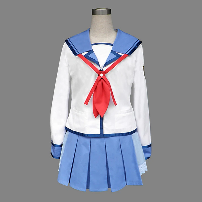Горячая распродажа! Школьная форма Angel Beats Накамура Юри модное платье женские