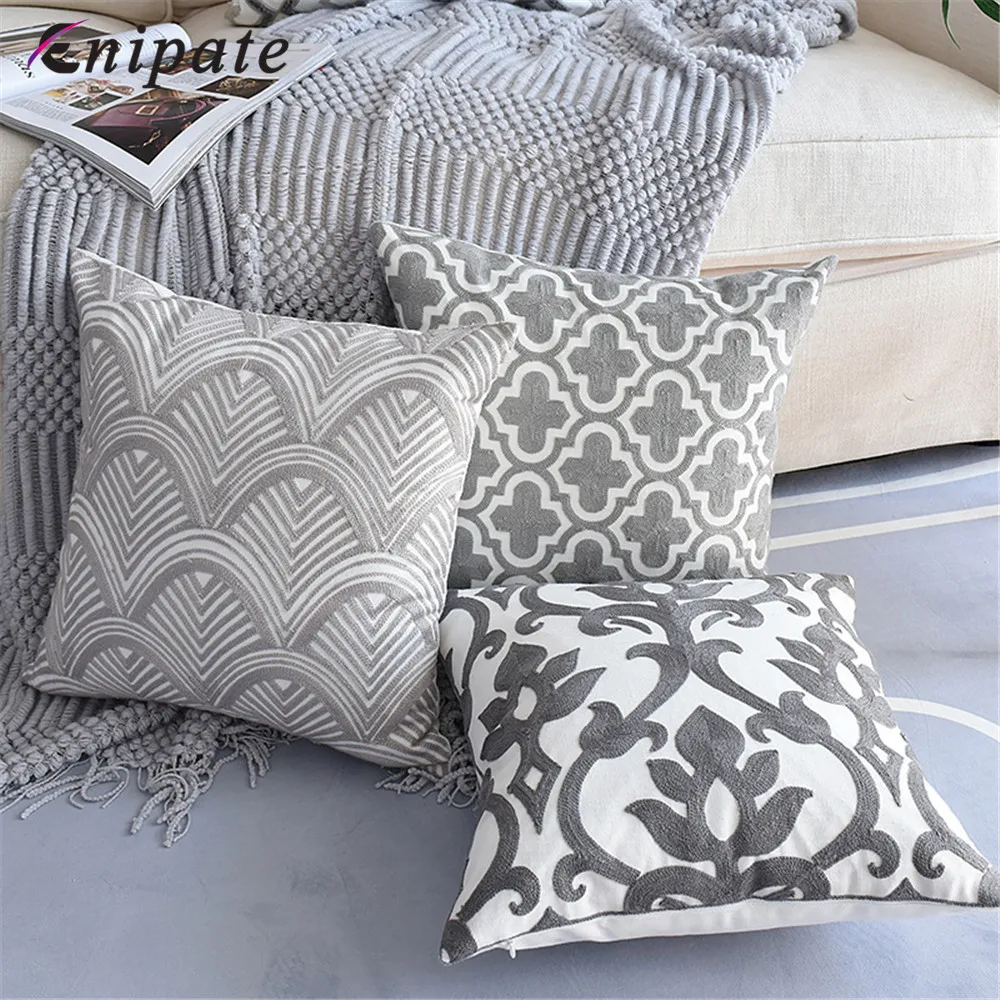 1 шт. наволочка для подушки с геометрическим рисунком|Наволочки| |