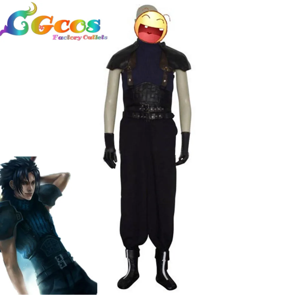 CGCOS Free Shipping Cosplay Costume Final Fantasy VII 7 Zack Fair New in Stock Halloween Christmas Party Uniform | Тематическая