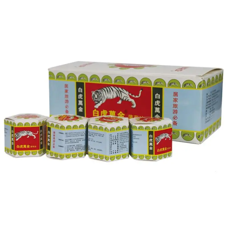 Белый тигровый бальзам мазь успокоить укусы насекомых зуд силы обезболивающее