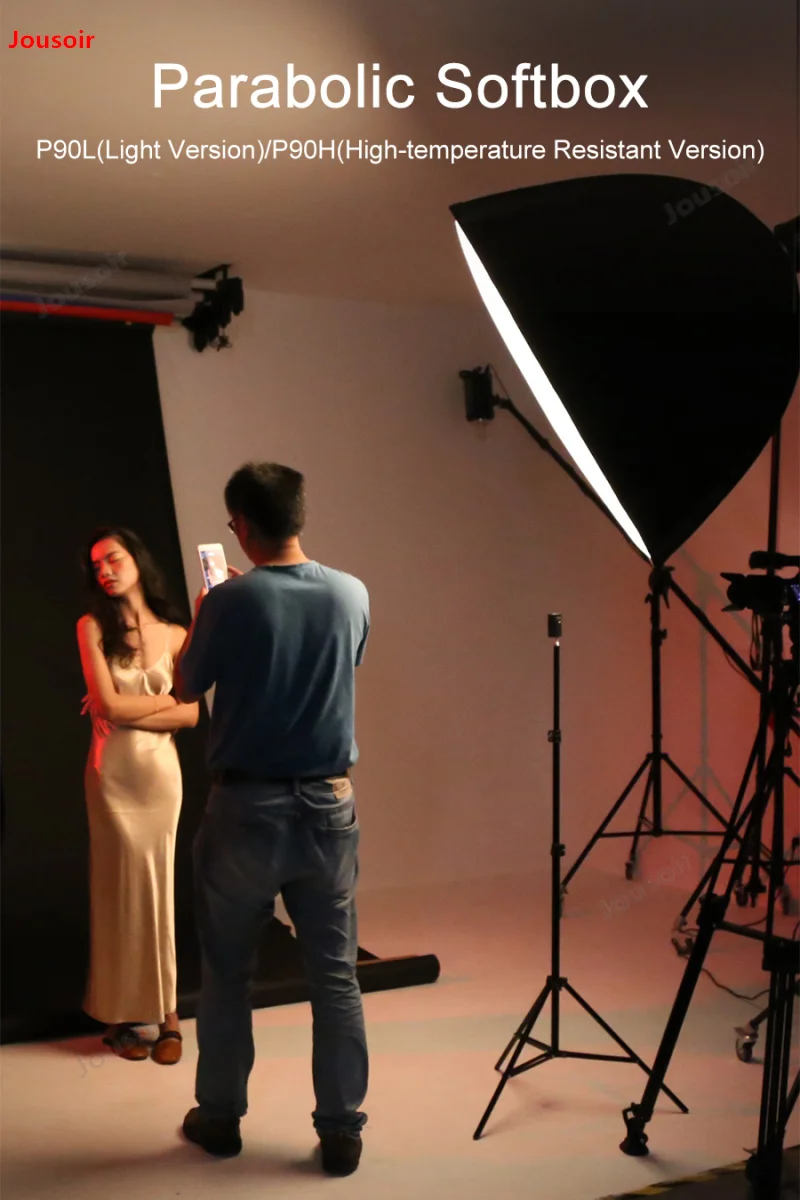 Godox P90L 90 см портативный параболический софтбокс Bowens Mount совместимый с Studio Flash SK400II