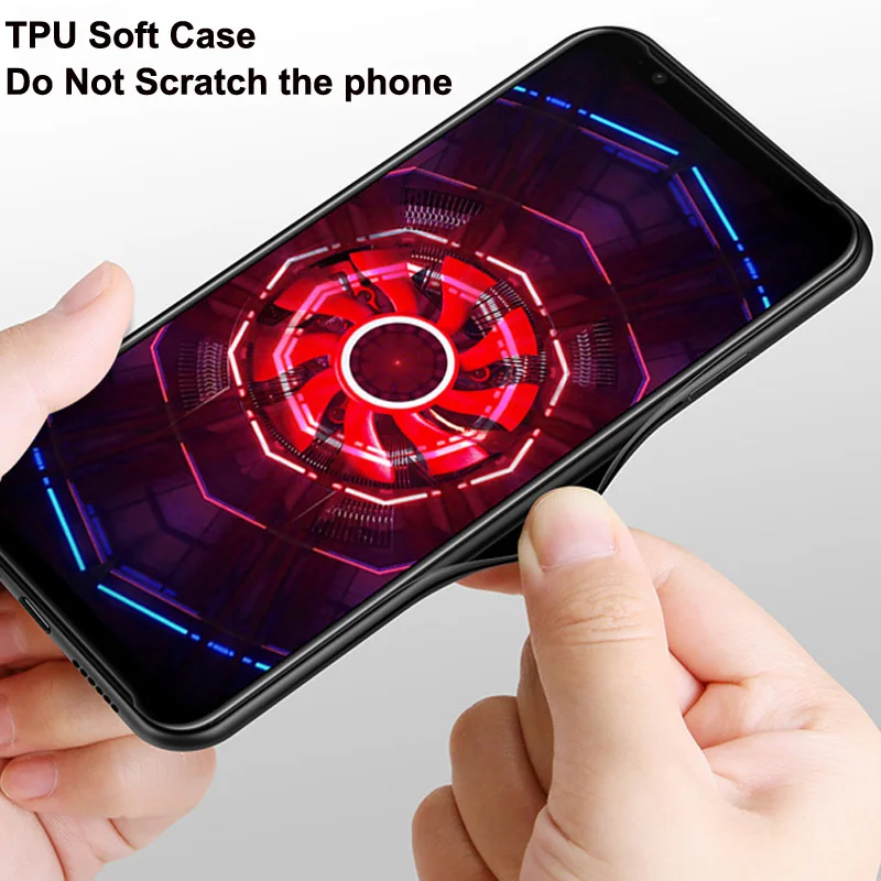 Противоударный мягкий Силиконовый ТПУ чехол для телефона ZTE Nubia Red Magic 3 чехол s NX629J RedMagic 3 тонкий защитный бампер чехол RedMagic3