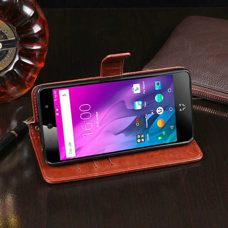 ITien винтажный Премиум кожаный защитный чехол для Wileyfox Swift 2 Plus 2X ТПУ силиконовый