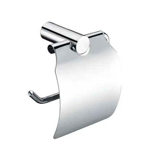 Toilet Paper Holder Набор аксессуаров для ванной комнаты из нержавеющей стали для зеркального лака, держатель для полотенец, держатель для щетки, держатель для рулонов бумаги, мыльница, аксессуары для ванной - Цвет: Toilet Paper Holder