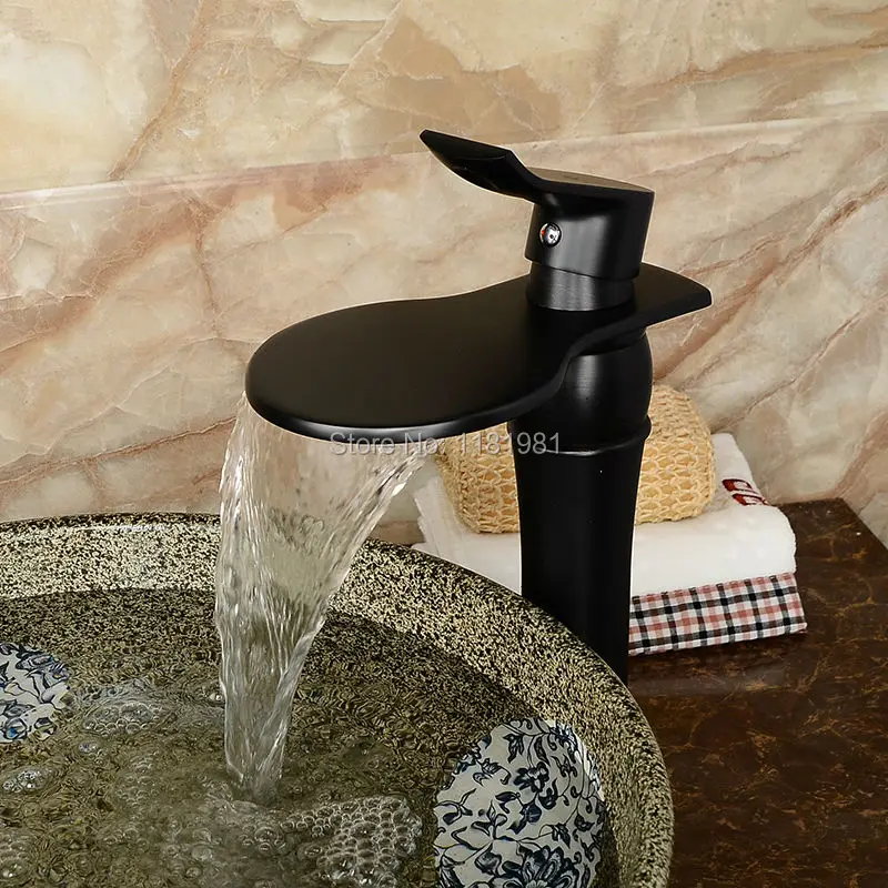 Новый почерневший кран для ванной комнаты современный латунный смеситель с