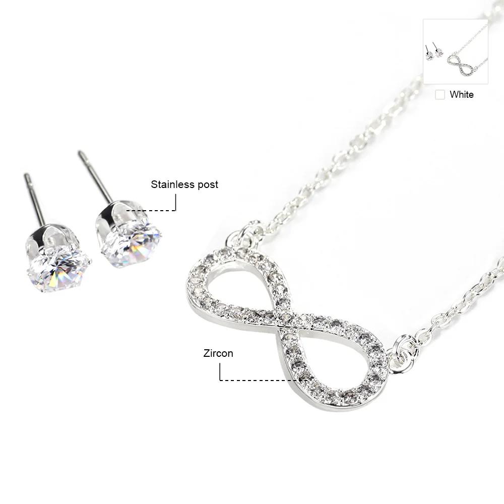 Neoglory подвески и серьги гвоздики Модные Ювелирные наборы для женщин Подарки на