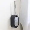Black Щетка для ванной комнаты из нержавеющей стали, щетка для туалета с держателем, Настенная щетка для ванной комнаты K509 - Цвет: Black
