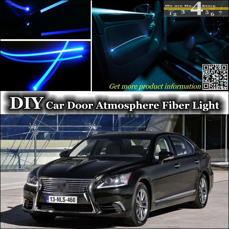 Для Lexus LS 400 430 460 600h L для TOYOTA Celsior комнатный светильник тюнинг атмосферы волоконно