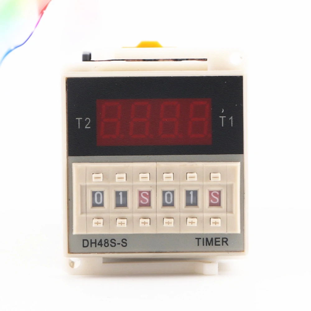 DH48S S программируемое реле с двойной задержкой времени базовым напряжением