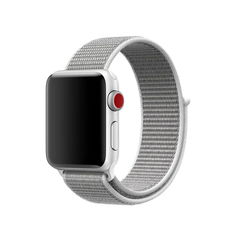 Спортивный ремешок-петля для Apple Watch серии 5 4 3 2 1, ремешок для iWatch, двухслойный тканый нейлоновый дышащий ремешок для наручных часов 42 44 мм 38 40 мм