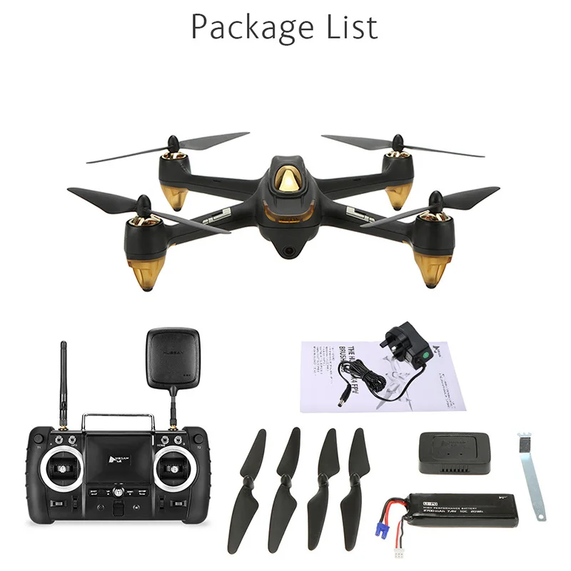 Hubsan H501S X4 Pro 5 8G FPV Дрон бесколлекторный с 1080 P HD Камера gps RC Quadcopter RTF Follow Me (следуй за