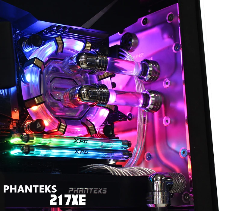 Акриловая плата курган в качестве Водного Канала используется для PHANTEKS 217XE чехол для компьютера используется как для cpu, так и для GPU Блок RGB до 5 В 3PIN коннектор
