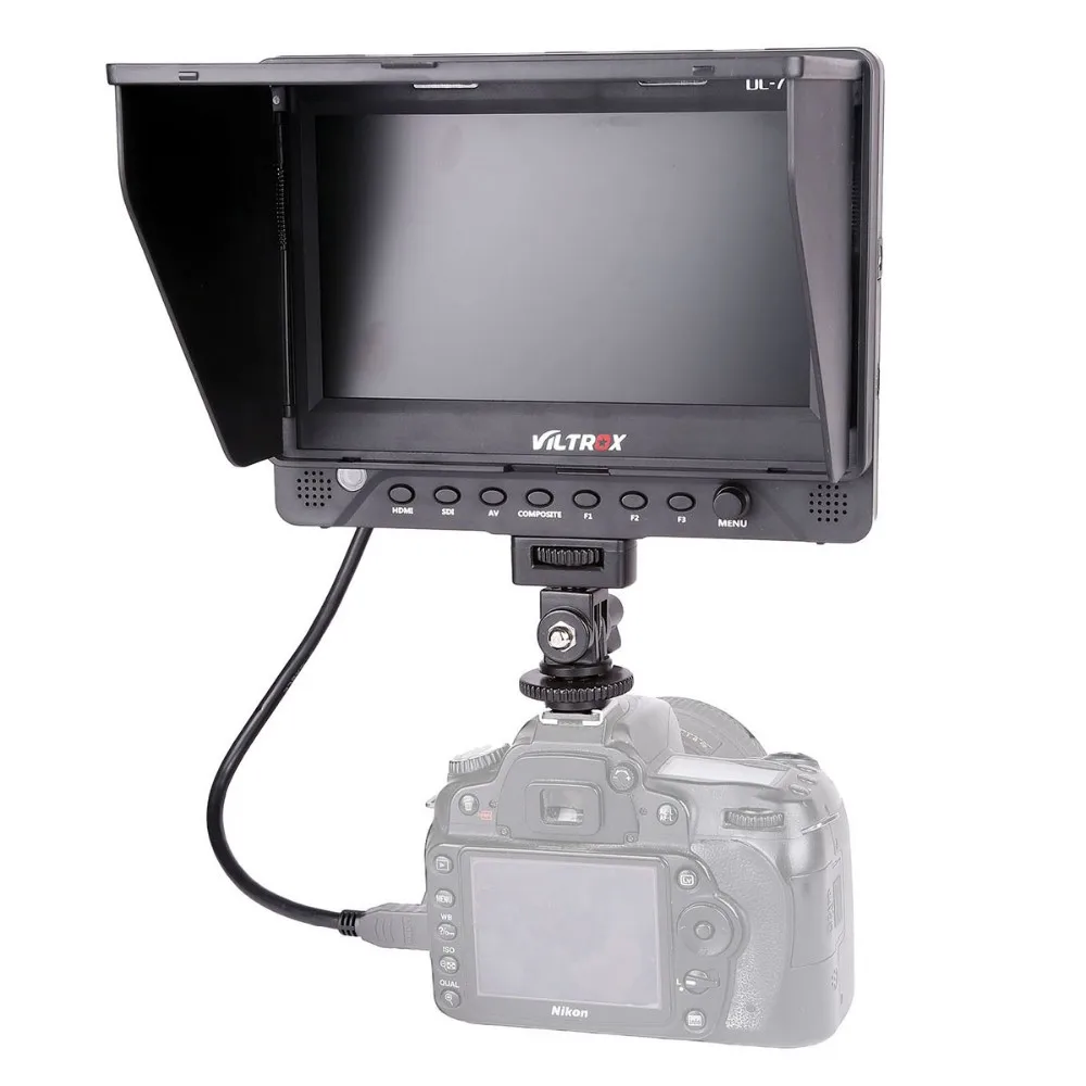 Новый 7 ''Viltrox DC 70EX HD клип на HDMI/SDI/AV вход камера видео ЖК монитор дисплей для Canon