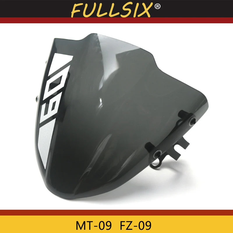 Нея MT09 мотоцикл небольшой ветровое стекло ветровой экран для yamaha mt09 MT-09 FZ-09 MT 09 FZ09 отправить наклейки