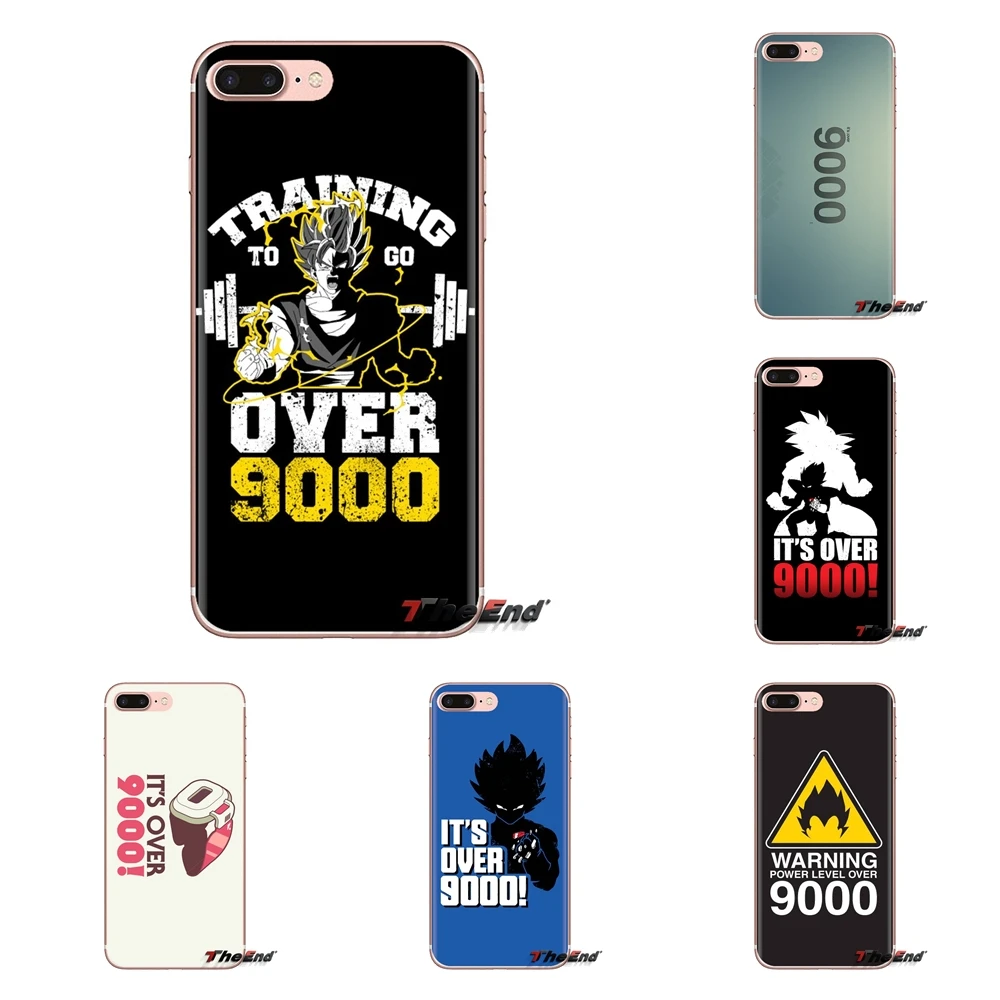 Чехол для телефона LG Spirit Motorola Moto X4 E4 E5 G5 G5S G6 Z Z2 Z3 G2 G3 C Play Plus Mini DBZ Saiyan Power Warning Over 9000 |