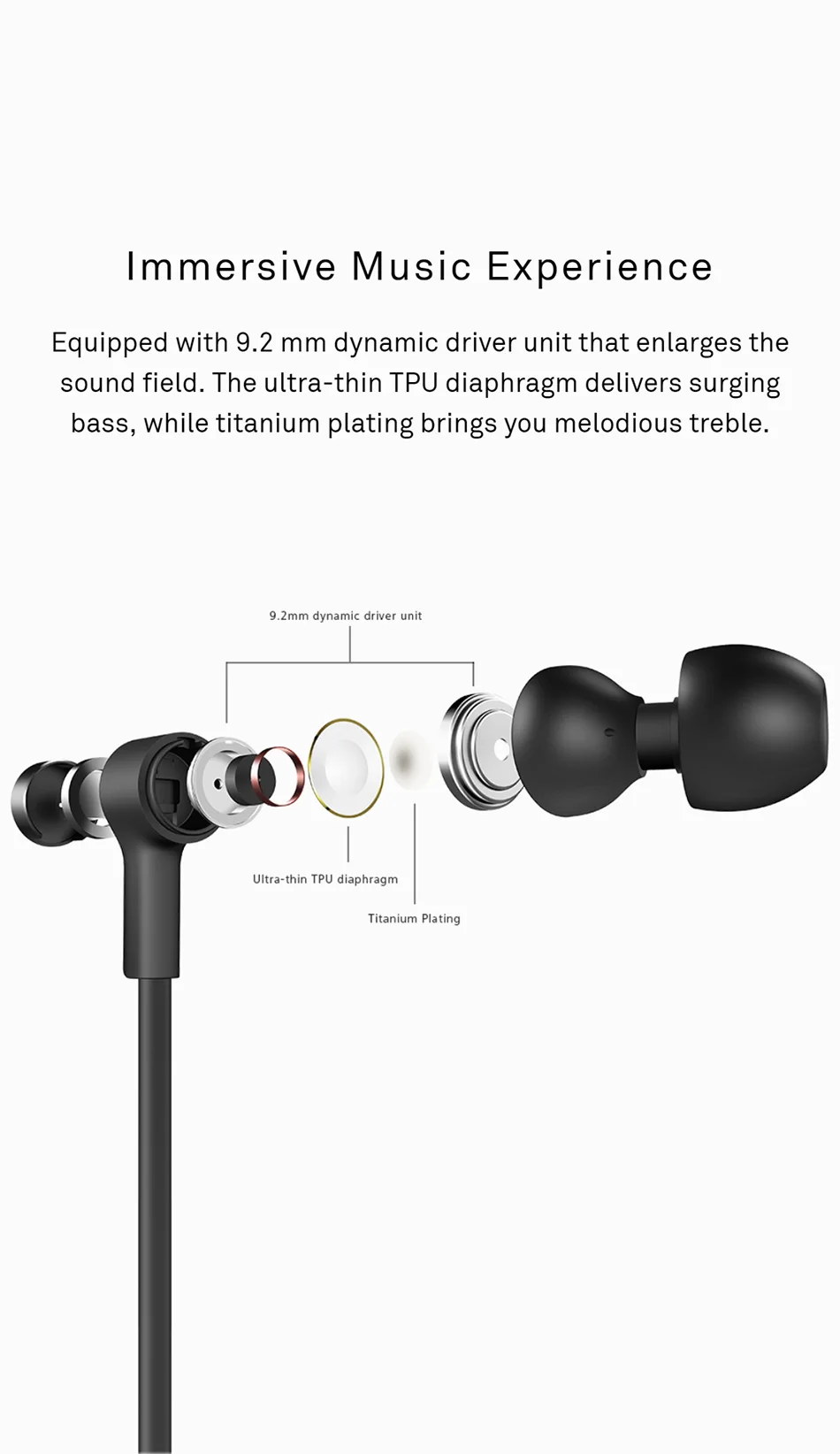 huawei FreeLace спортивный водонепроницаемый в уши Bluetooth для наушников, карты памяти металлический кабель Смарт Магнитный переключатель стробоскоп Быстрая зарядка
