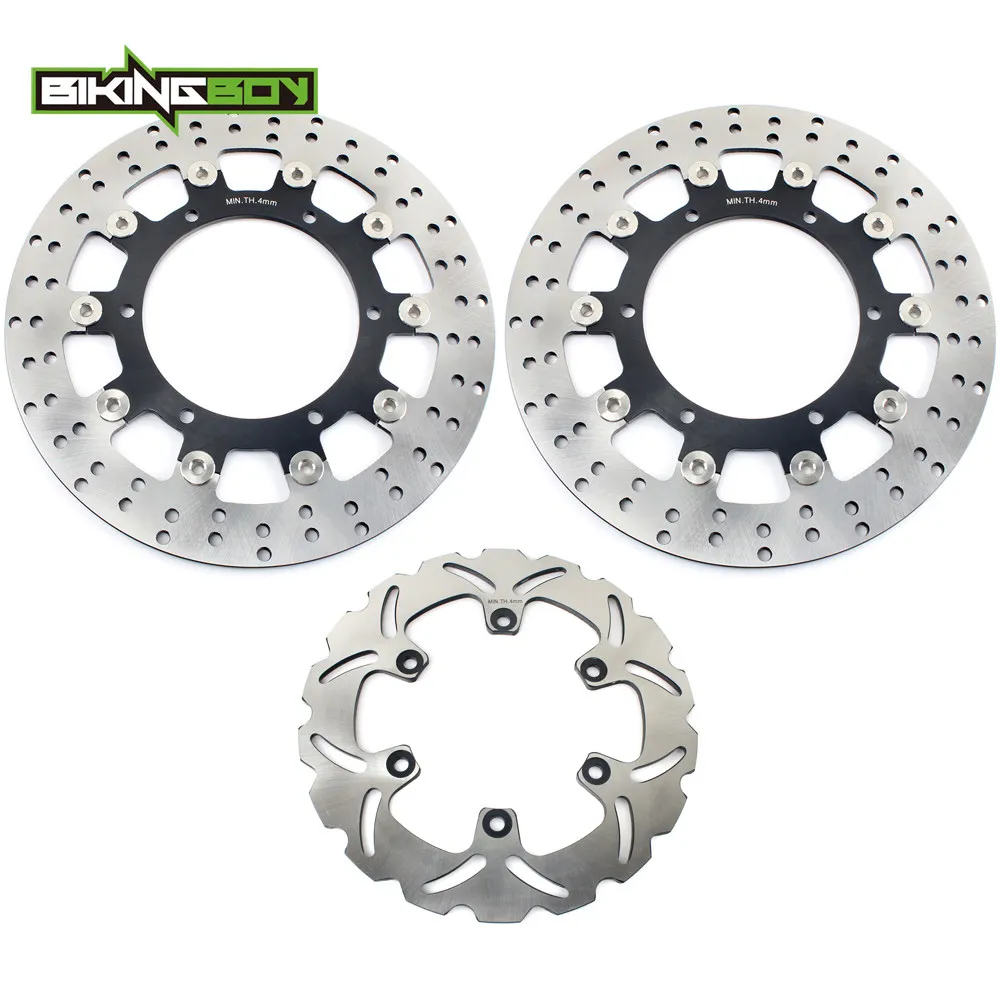 Передние и задние тормозные диски BIKINGBOY YZF R1 98-01 600R THUNDERCAT 1000R THUNDERACE TDM 900 02-14 XT660Z TENERE